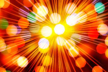 FX №262296 Bokeh rays overlay