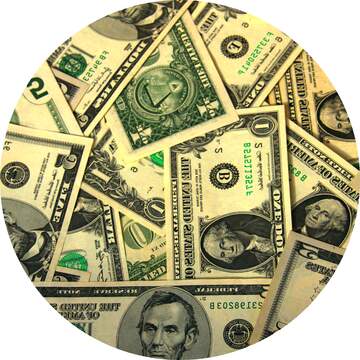 FX №47068 Картинка на аватарку. Много долларов.